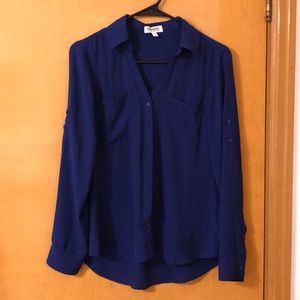 Royal blue express portifino shirt